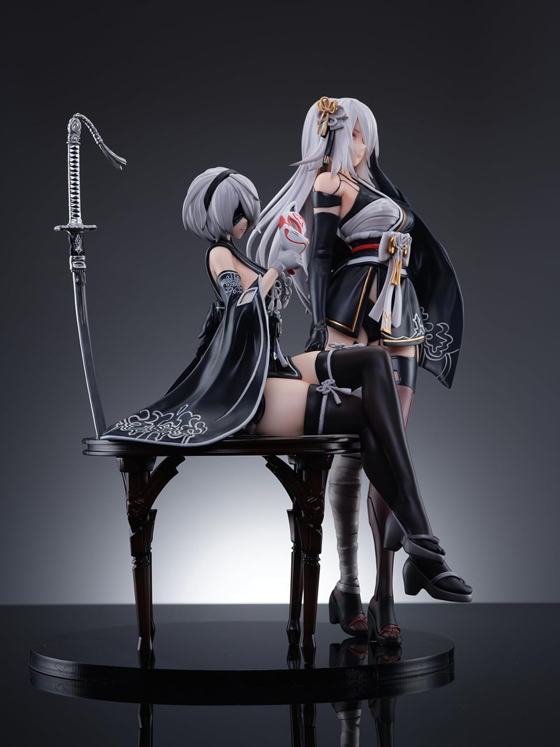 Amazon.co.jp: ヨルハ二号B型 ヨルハA型二号 2B A2 フィギュア 1/7
